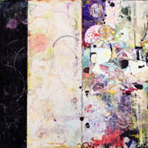 Marla Fields, A Dance in the Light, 2015, Mixed Media on Paper, 12 x 12